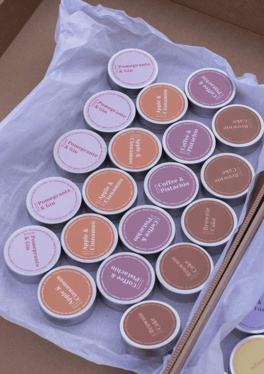 Mini Soja-Duftkerze | apple/cinnamon | NORDTRICE - Bild 6