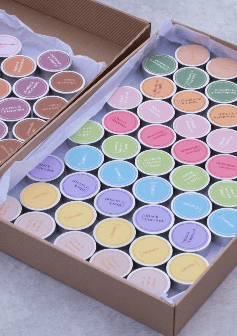 Mini Soja-Duftkerze | coffee/pistachio | NORDTRICE - Bild 6