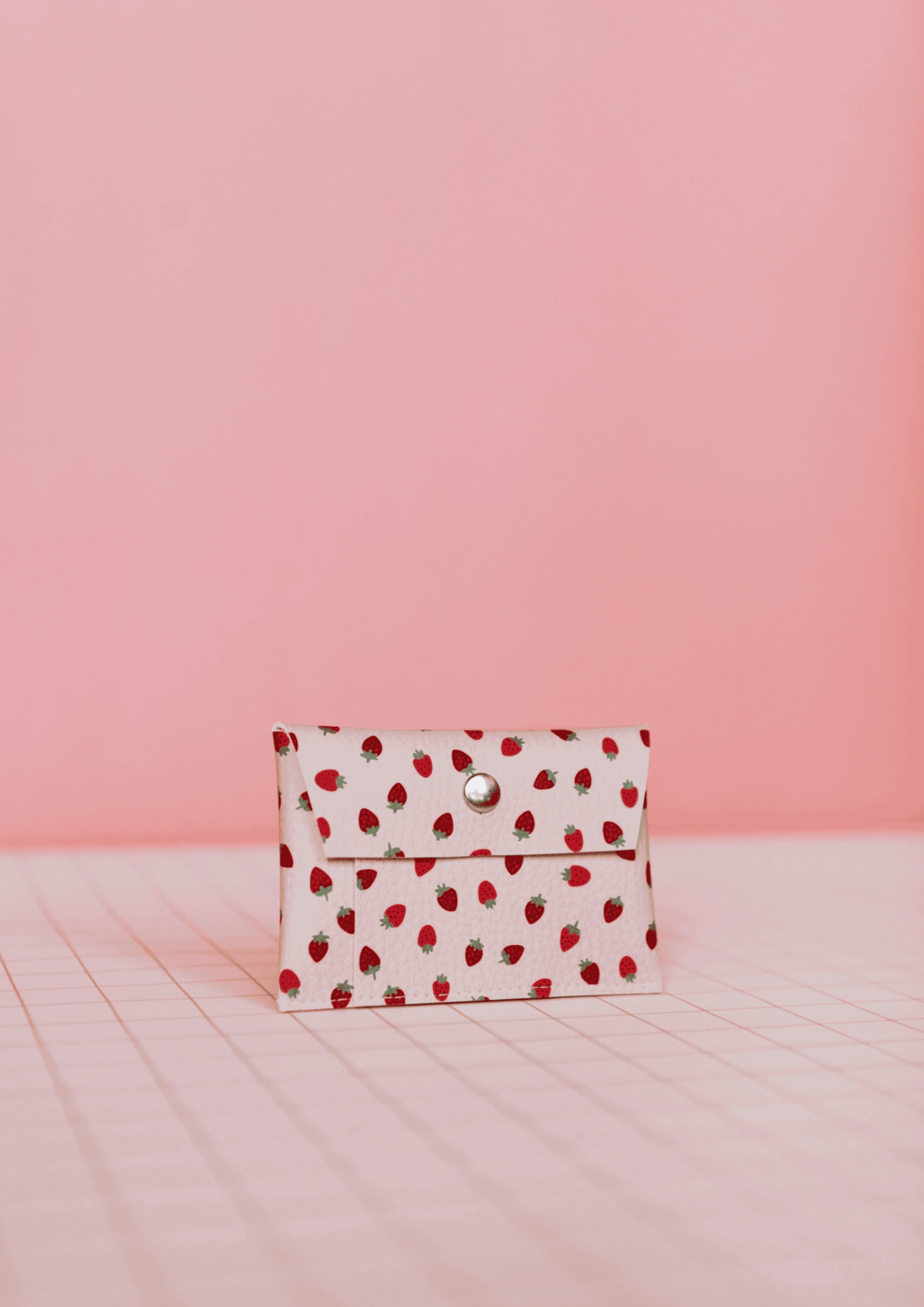 Kartenetui ''Fresas'' | nude/rot | ECKE - Bild 2